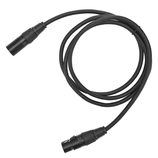 XLR han til hun mikrofonkabel 3-benet zinklegeringshus PVC 1,5 m