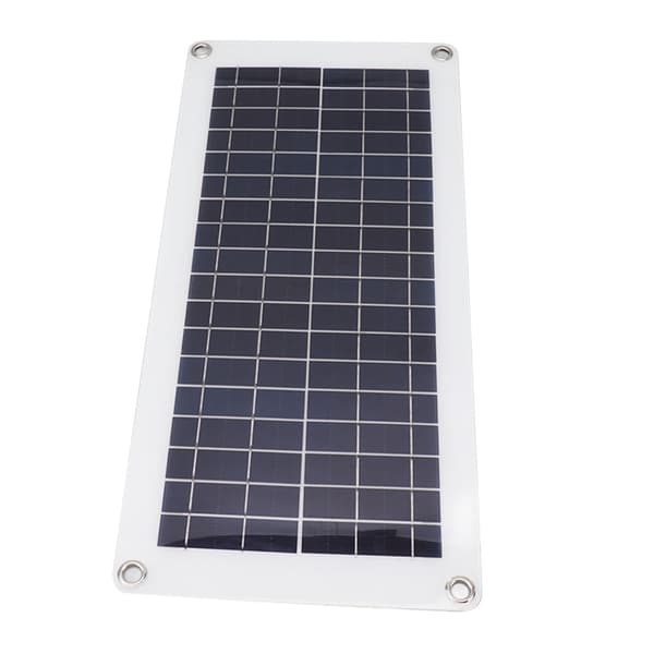 Bærbar 10W 18V Solcellepanel Viftesett med 30A Kontroller Polysilisium