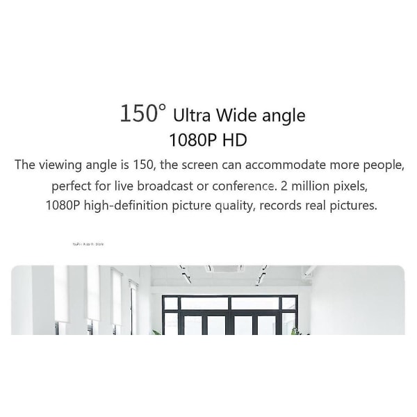 1080p Hd Usb Webcam 2 Million Pixels 150 Ultra Vidvinkel Auto Foucus Imageclear Webcams