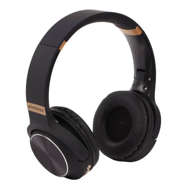 Vikbart Bluetooth-headset Multifunktionell Brusreducerande HiFi Stereo Trådlös Svart