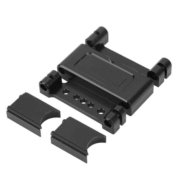 RC Medium Difference Fixing Plate Aluminiumlegering CNC-maskinering Utskiftbare deler for ARRMA 1/7 1/8 Svart
