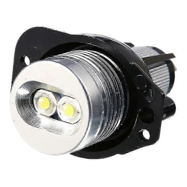 2x LED Angel Eye Halo Ring Marker Lyspære 20W til BMW E90 E91 white