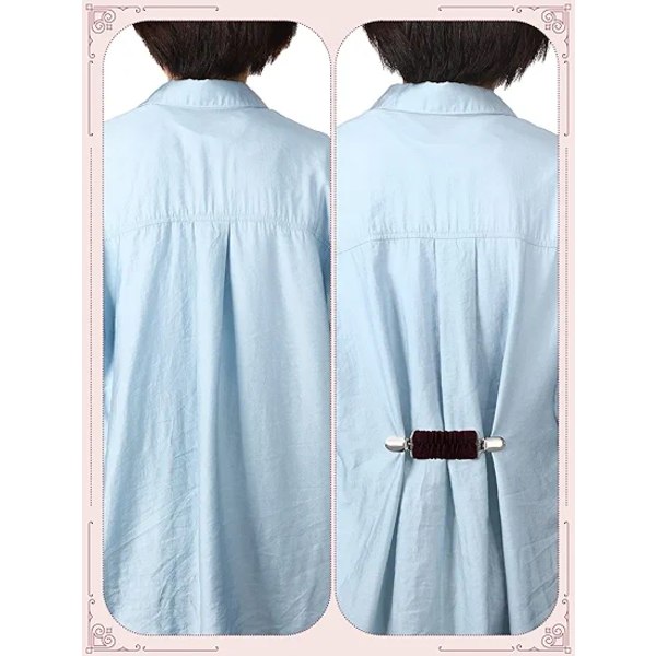 3-pak monterad klänning bältesklämma Sjalklämma (11,5*3,1 cm)