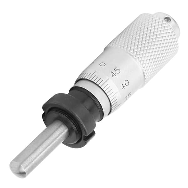 0-13mm Mikrometer Flat Kulehode med Mutter for Finjustering av Nøyaktighetsinstrumenter