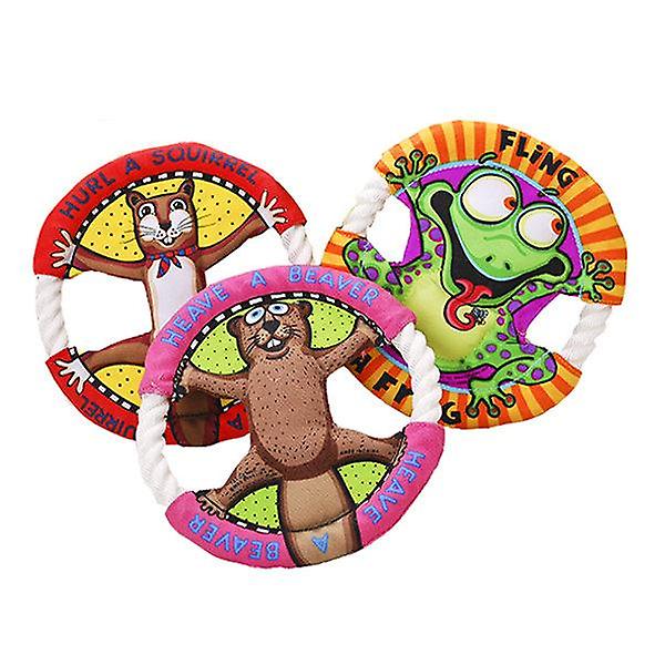 Pet Toys Molar Large Series Frisbee (Large Squirrel Frisbee)
