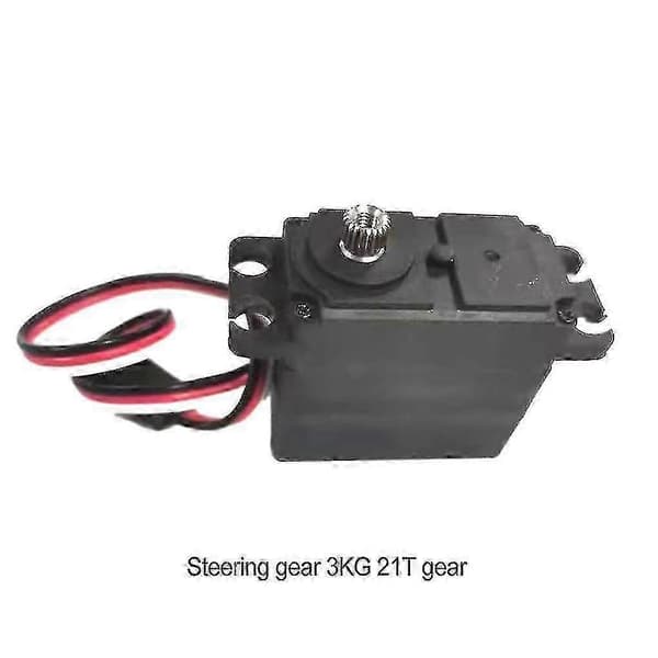 Sort 21t 3 kg digital servo til 1/14 Mjx Hyper Go 14210 14209 14301
