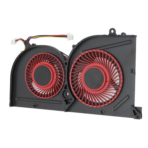 MSI GS63VR GS73 GS73VR MS17B1 GPU CPU Køleventilator 4-Pin Hurtig Varmeafledning Laptop Ventilator