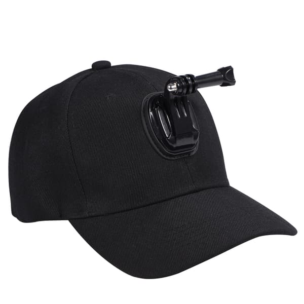 Action Camera Baseballcapsfeste med J-krokspenne og Skrue