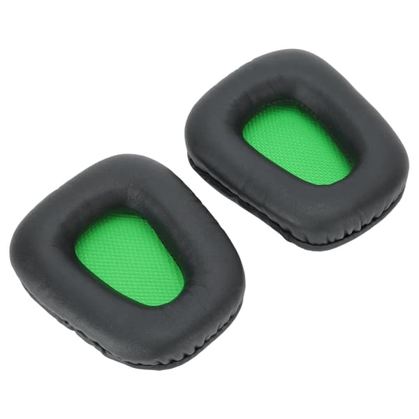 2 stk. Grønn Svart Headset Ørepute Skumdeksel Erstatning for Razer Electra 7.1 2.2