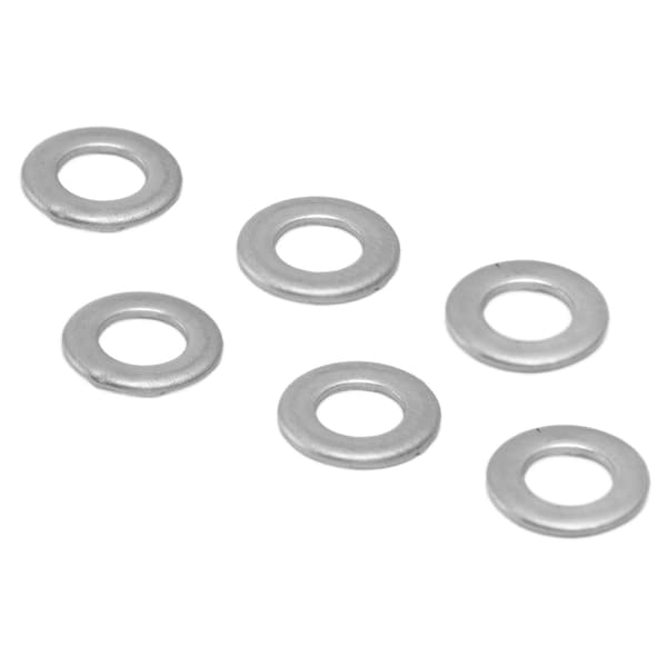 120 st Rostfritt Stål Platt Bricka 4mm ID 7mm OD Underhållstillbehörssats