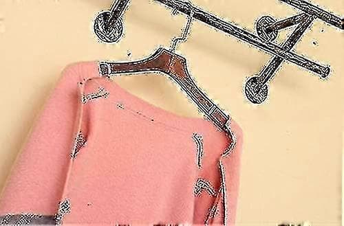 100 Pcs Clear Non-Slip Rubber Hanger Grips for Clothes - JV