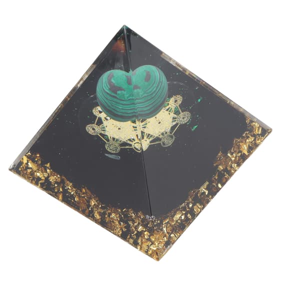 6 cm Ren Naturlig Håndlaget Krystallpyramide Hjem Skrivebordsornament