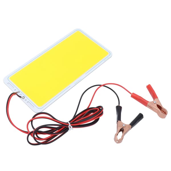 COB LED Panel Lys Clip DC12V 70W Integrert Lampe Utendørs Camping Telt Varm Hvit