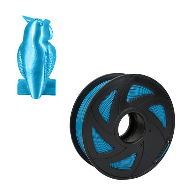 Cyan PLA 3D Printer Filament 1.75mm 1KG Langt Printmateriale