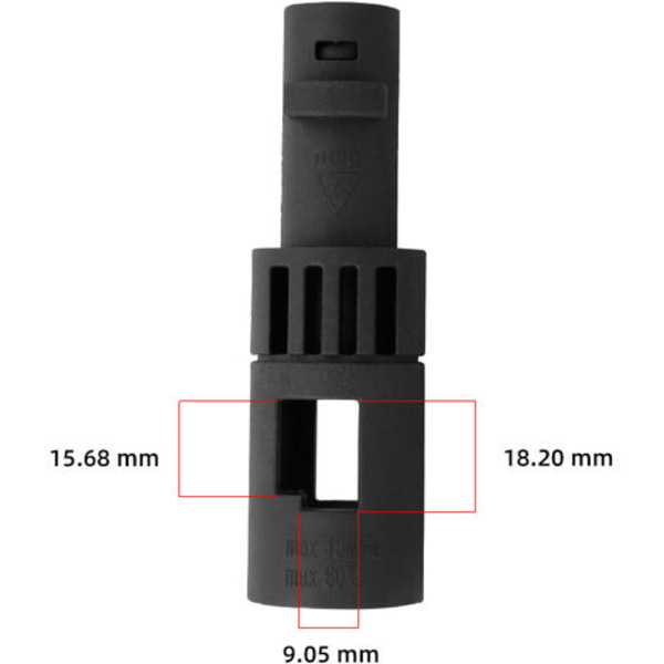 Bajonettiadapteri painepesuriin, sopii Karcher K -sarjaan, 1kpl，