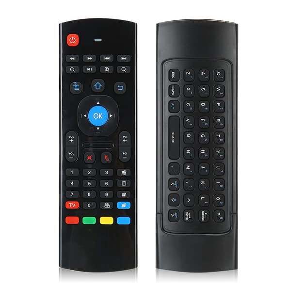 MX3 2.4G trådløs Air Fly Mouse bevegelsessensor infrarød fjernkontroll for TV PC