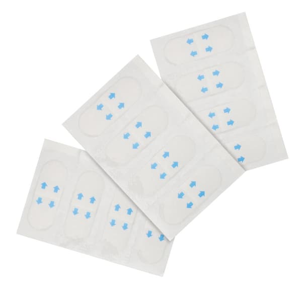 Usynlig V-form Løfte Sticker - 40 stk.