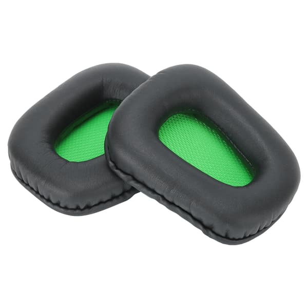 2 stk. Grøn Sort Headset Ørepude Skum Cover Udskiftning til Razer Electra 7.1 2.2