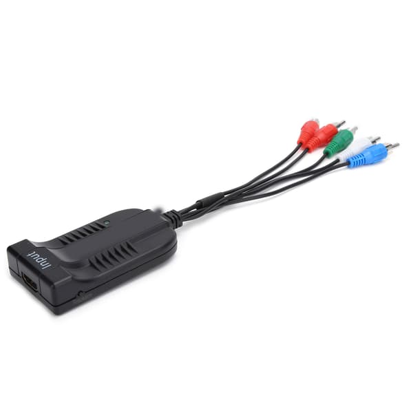 Z10AS RGB Komponent HDMI til YPbPr Konverter Adapter med Lyd Support Plug and Play