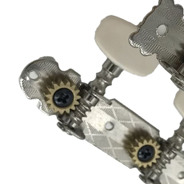 2 st gitarrsträngstämningspinnar i metall, öppen stämskruvssats för framträdande