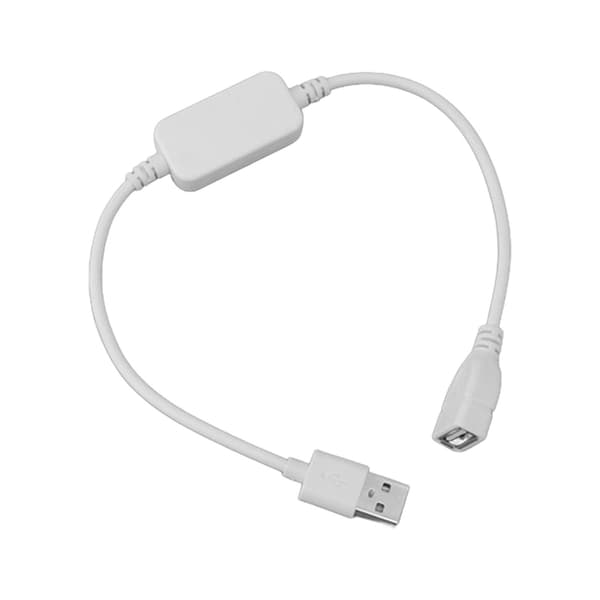 Bluetooth USB lysdæmper IP44 Smart enkeltfarvet lysbåndcontroller lysdæmper trådløs 433HZ controller lysdæmper hvid