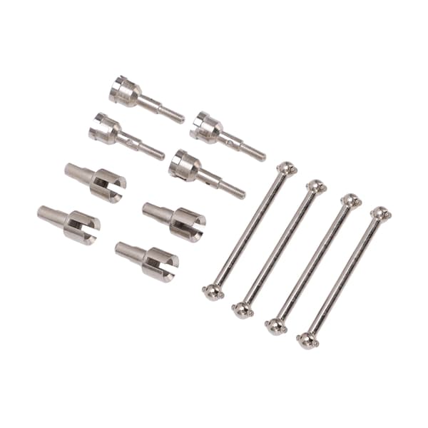RC Dogbone Adapter Diff Cup Joint Aksel for WLtoys A949 A959 A969 A979 K929 og andre 1/18 RC Biler Sølv
