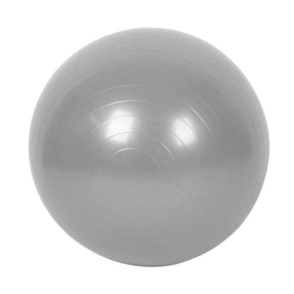 Træningsbold (55 cm) - Balancebold til yoga eller hjemmegymnastik - Fysisk coretræning - Med pumpe Sliver