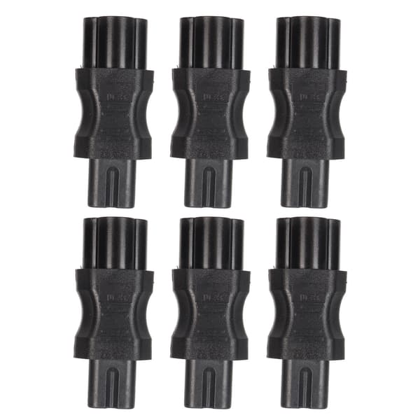 6 stk. IEC320 C6 til C7 strømadapterplugg for PDU-chassis UPS-datamaskinuttak