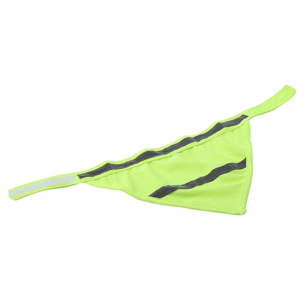 Reflekterande Halsduk Krage Bib för Hundvalp (Fluorescerande Gul M)