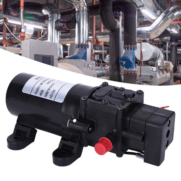 Mini Intelligent Membranpump DC12V FL3210 80W 10mm Utlopp Vattenrenare
