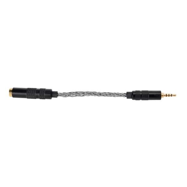 4,4 mm til 2,5 mm hun til han hovedtelefonadapterkabel til afbalanceret portlydafspillere Cool Grey