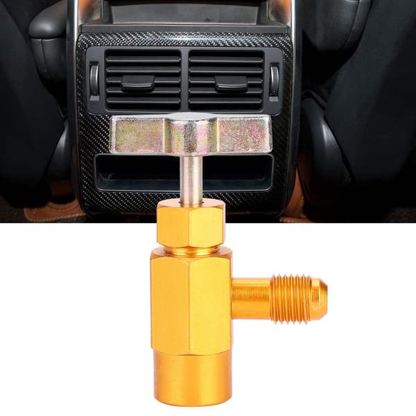 Dåse dispenser til R‑134a R‑134 AC kølemiddelhane 1/2\" gevindventilstyr