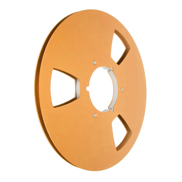 10 tommer 1/4 tomme båndspole åben spole 3 vindmodstandshuller tom optagelse guld