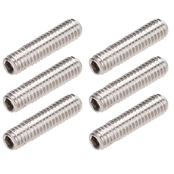 50 stk. A2-70 rustfritt stål skruer M2.5x10 Settskrue Sortiment Maskinvare Festemidler Kit