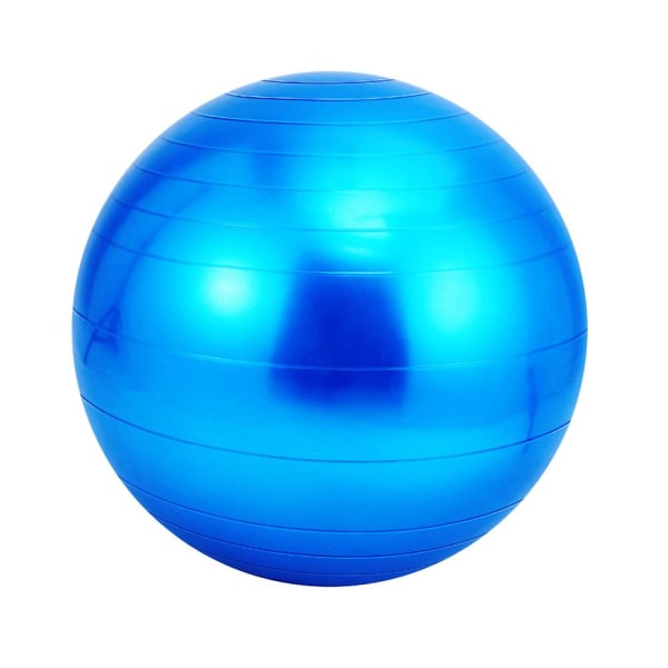 Puhallettava fitness , joogapallo fitness, vakausharjoitus Blue 55Cm