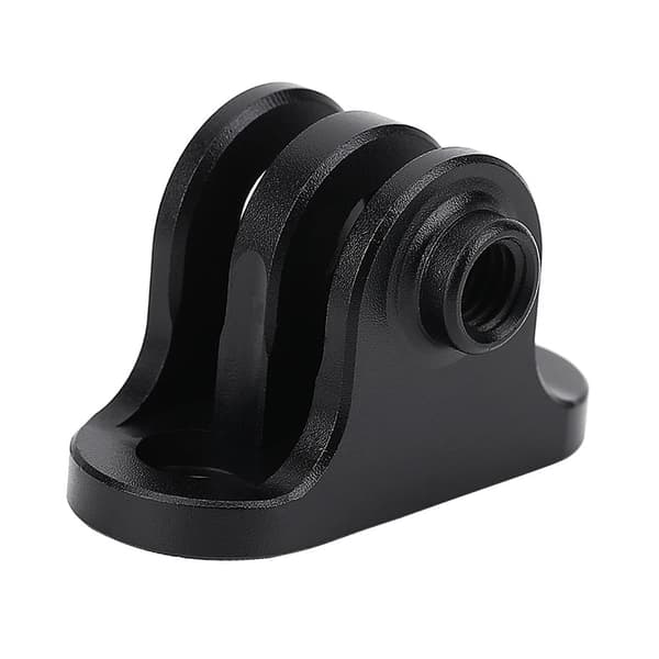 GoPro Kamera Mount Adapter Metalbeslag til Cykelcomputer Sort