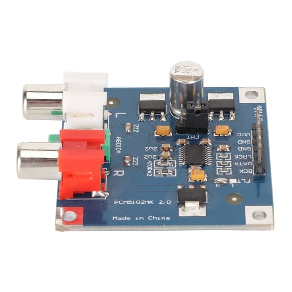 DAC Audio Decoder I2S Input 32 Bit 384KHz Modul med 3,5 mm Hovedtelefonudgang til Effektforstærker