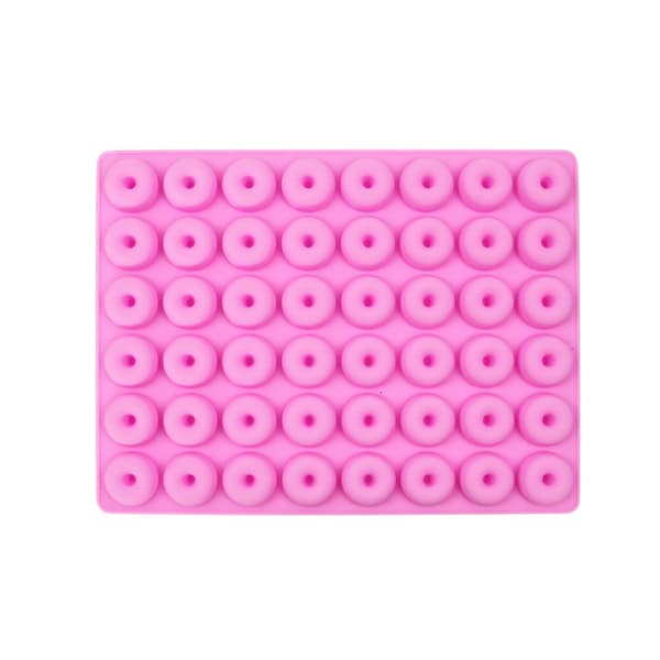 48 Hulrom Mini Silikon Smultring Bakeform Sjokolade Kakeform