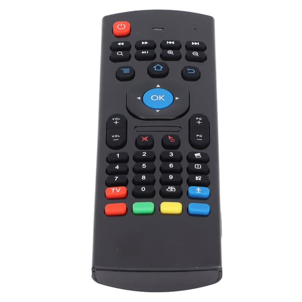 2.4G MX3 trådløs smart stemme-TV-fjernkontroll med USB-mottaker for Windows XP Android