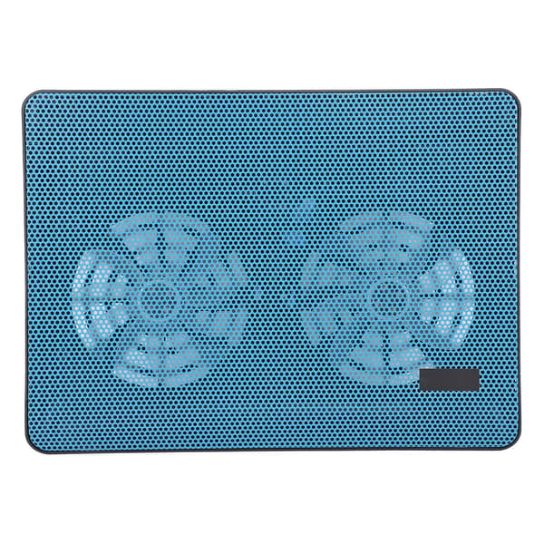 Laptop Køleplade Dobbelt Blæser Lav Støj 1,5 mm Hul Diameter Gaming Tilbehør til Op Til 17 Tommer