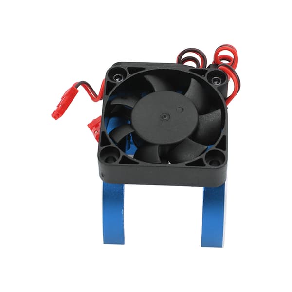 RC Børsteløs Motor Køleplade Dobbelt Køleventilator til 4,2 cm Diameter Motor Blå