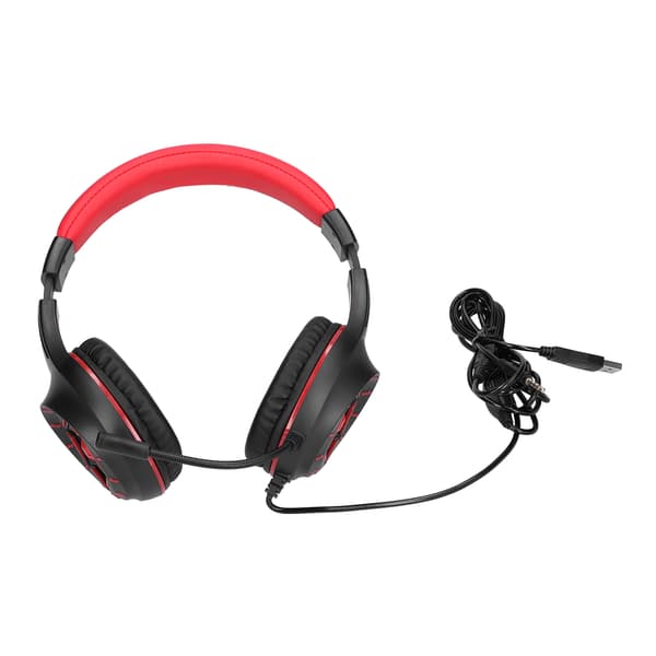 G315 Gaming Headset 3,5 mm Kablet LED Støjreducerende Mikrofon