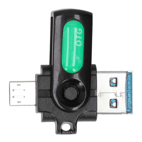 Android V8 OTG Adapter USB 2.0 3.0 PD Portabel Datakonverterare