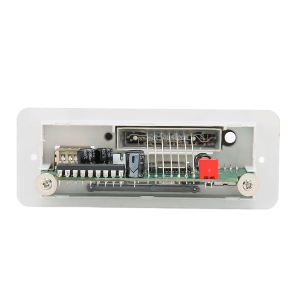 12V MP3 Dekoderkort AUX USB-port Minneskort U Disk Silver 02EA