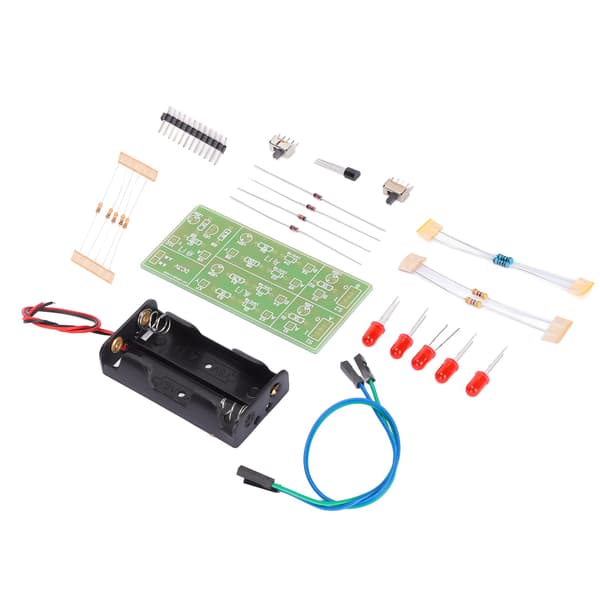 Diskret Komponent Grindkrets Kit Analog Krets Slitstark ABS DIY Elektronik Kit för Experimentell Träning
