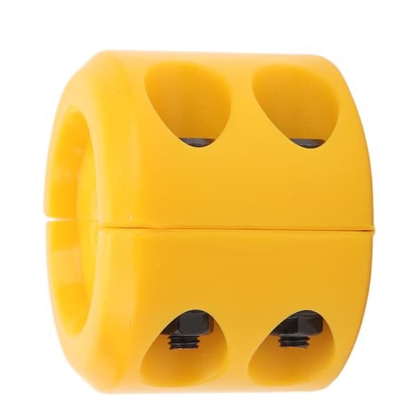 ATV UTV SUV ORV Lastbil Spil Kabel Krog Stopper Gummi Reb Line Buffer med Unbrakonøgle Gul