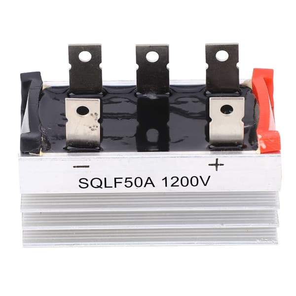 4 stk. SQLF50A 1200V 3-faset brorettermodul med køleplade