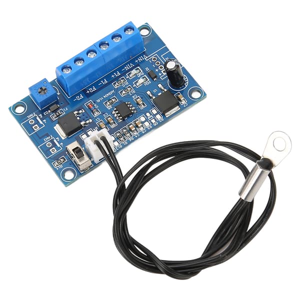 PWM Fläkthastighetsregulator 197in Kabel Justerbart Fast Läge 12V 24V 2 3 4 Tråds PC-fläkt