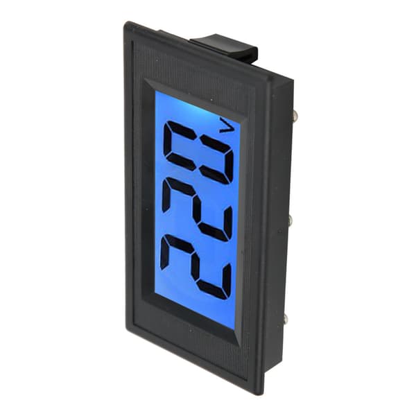 YB5135D LCD To-leder Digitalt Display Voltmeter AC Spenningstester Målerpanel AC80 500V Måleområde