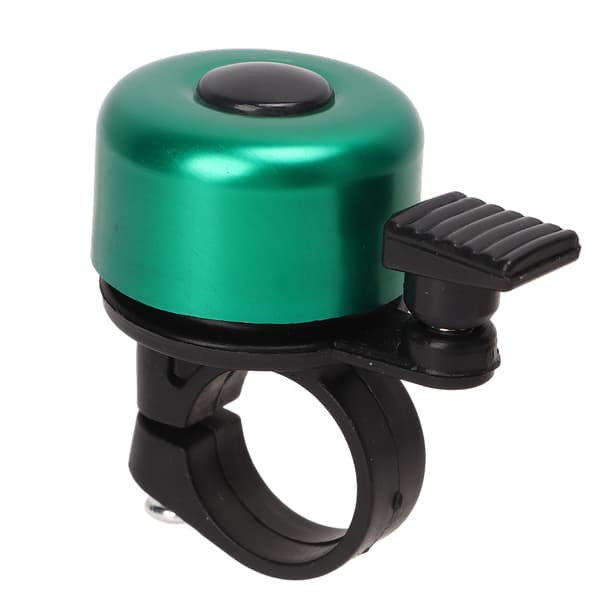 Cykel Säkerhetsklocka Mini Metall Horn Styre Alarm Grön